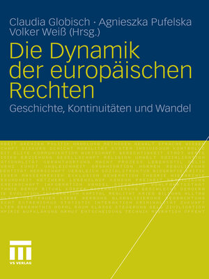 cover image of Die Dynamik der europäischen Rechten